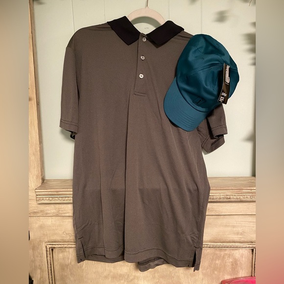 PGA Tour Other - NWT Men’s PGA Tour Polo Shirt (M) and Hat